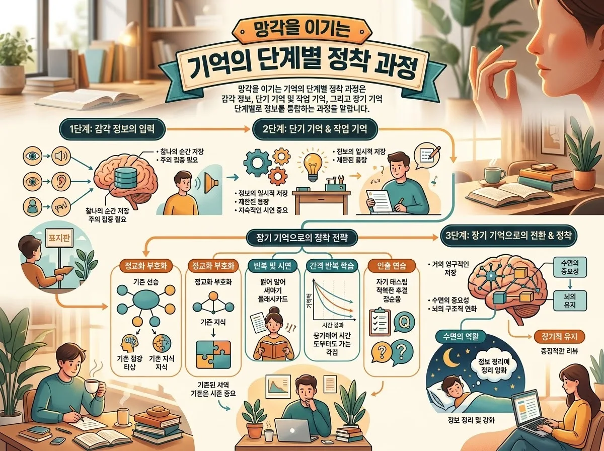 반복 학습의 효과: 2026년 자격증 합격을 돕는 5회 복습 주기와 실천법 이미지 1