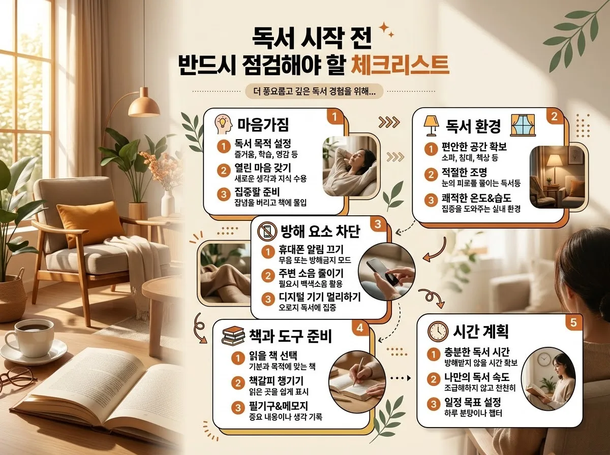 책을 끝까지 읽지 못하는 이유 5가지와 2026년 독서 습관 완성법 이미지 2