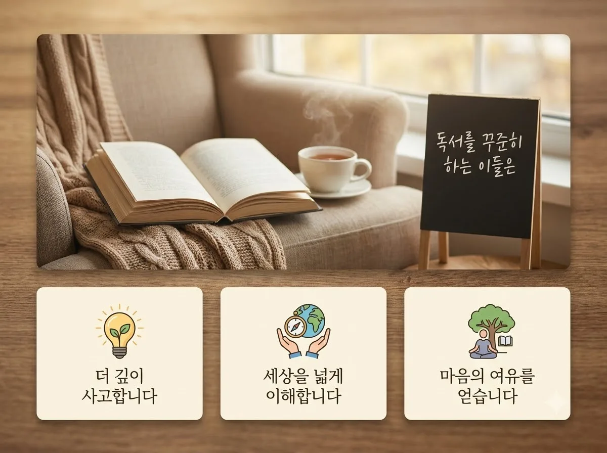 독서를 꾸준히 하는 사람들의 공통점 3가지와 직장인 습관법
