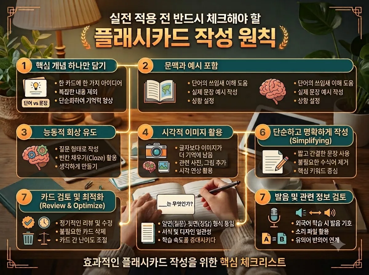 플래시카드 공부법, 직장인 자격증 한 번에 붙는 3단계 암기 공식 이미지 2