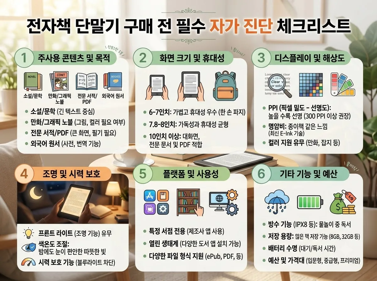 전자책과 종이책 무엇이 더 좋을까? 2026년 독서법 비교 이미지 2