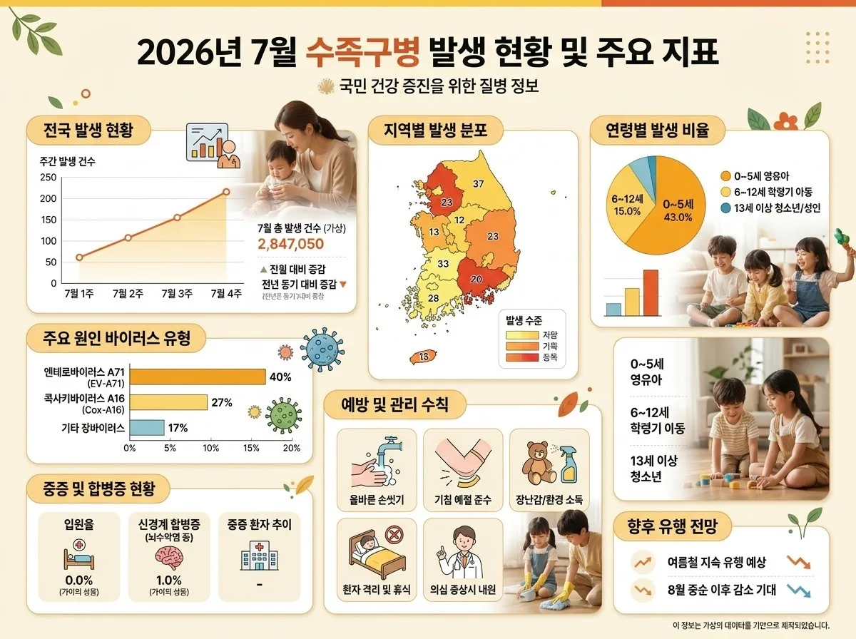 수족구 재감염 방지법: 어린이집 등원 전후 부모가 챙길 3가지 수칙 이미지 2