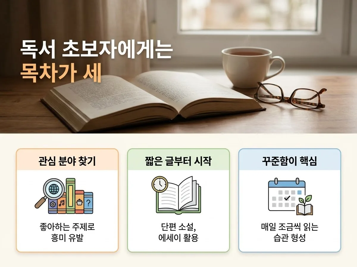 독서 초보가 읽기 좋은 자기계발책 추천 3권과 완독 비결
