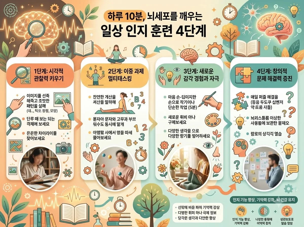 기억력이 좋아지는 생활 습관 3가지, 뇌 활력을 높이는 직장인 건강법 이미지 1