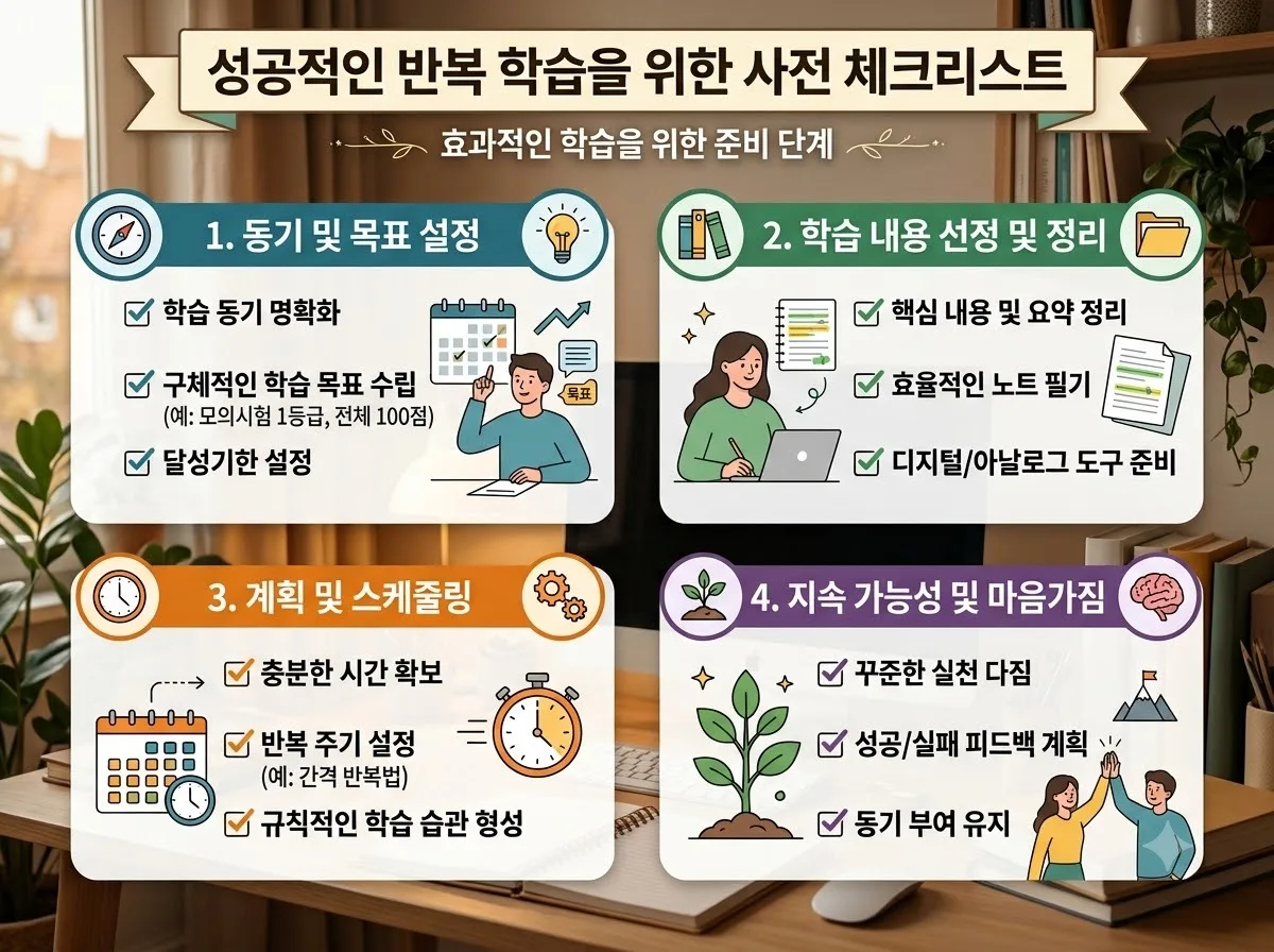 반복 학습의 효과: 2026년 자격증 합격을 돕는 5회 복습 주기와 실천법 이미지 2