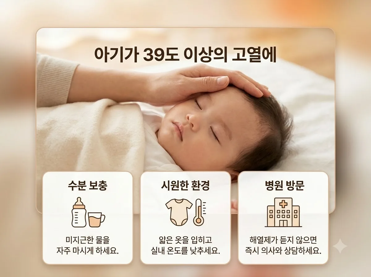 8월 아기 열사병 증상 확인과 긴급 대처 가이드 (2026년형)