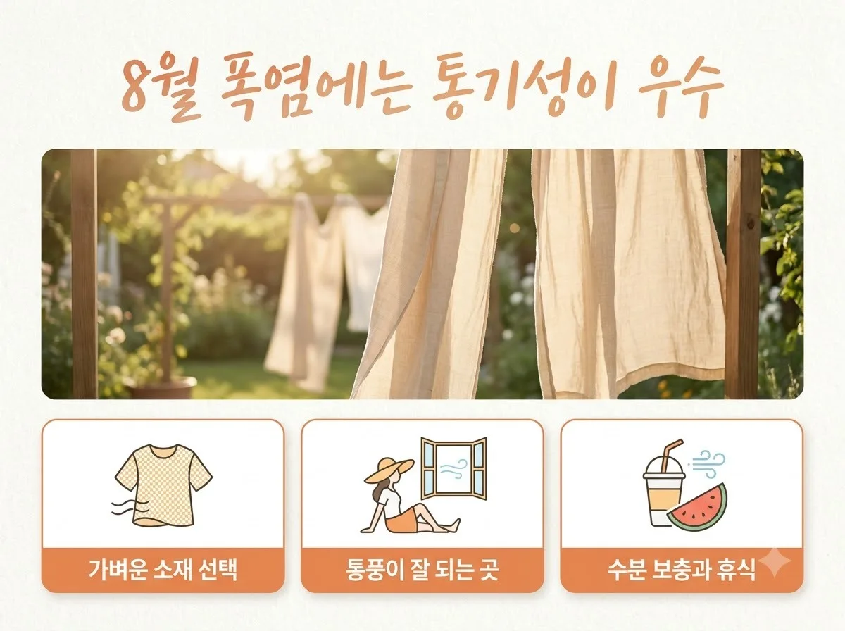 8월 무더위 아기 밤잠 수면조끼 선택법과 배탈 예방 3가지 수칙 (2026년)