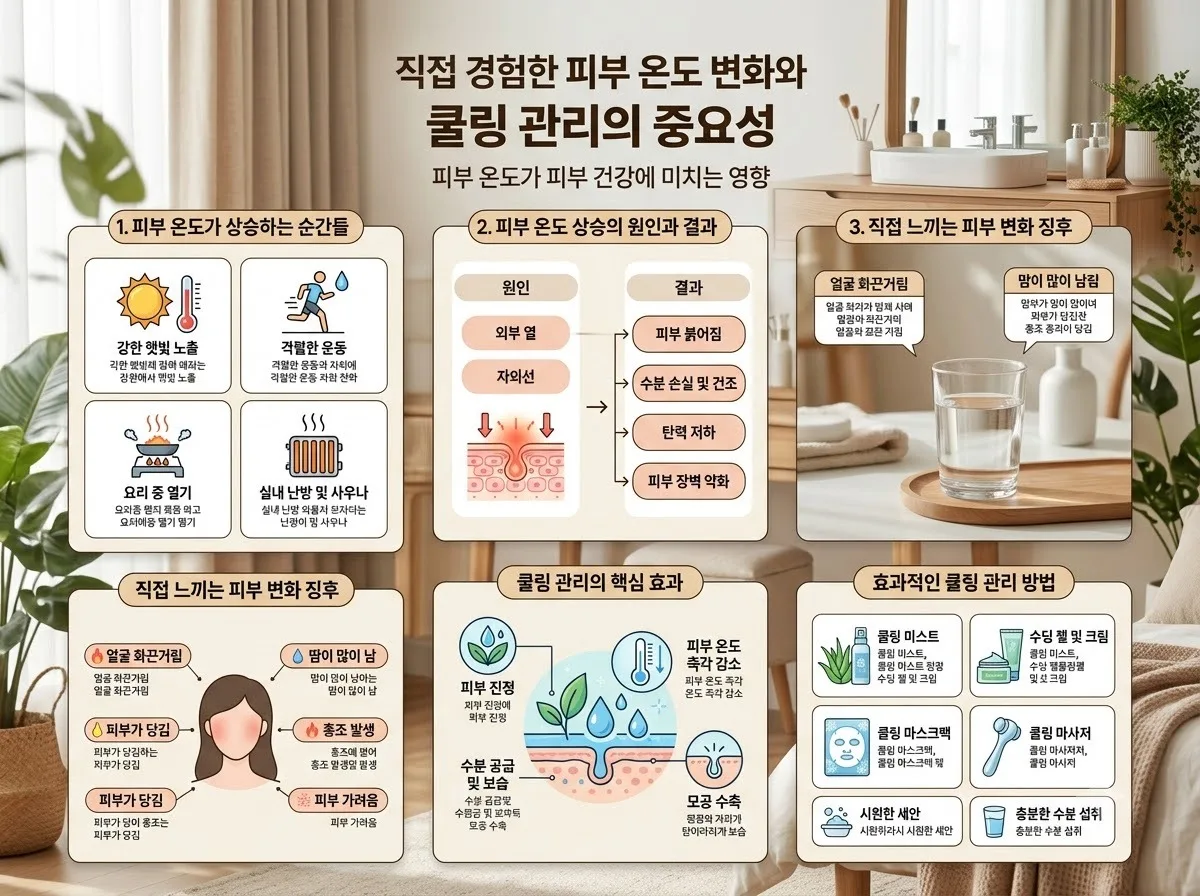 두피와 얼굴 열감 내리는 법, 2026년 여름철 필수 관리 수칙 3가지 이미지 2