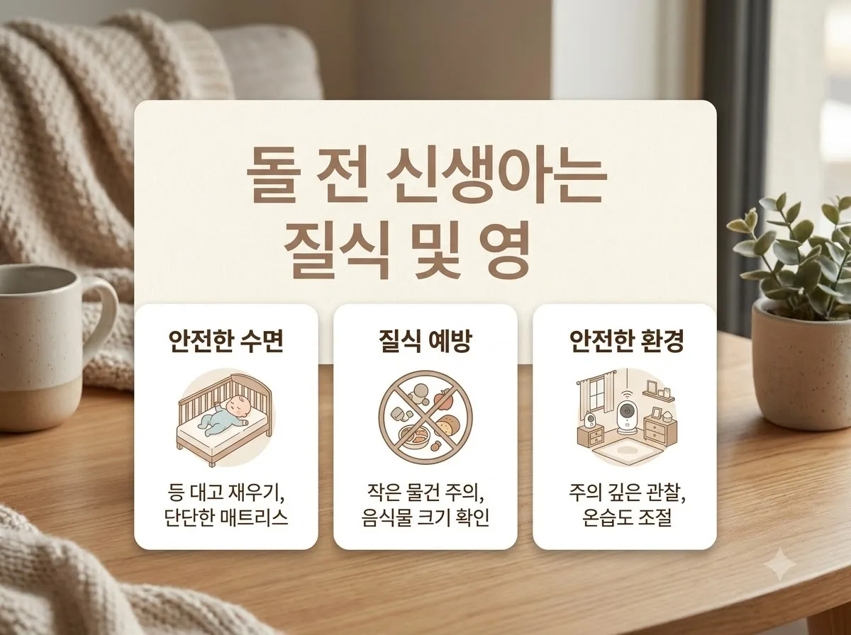 아기 이불 가을밤에 덮어줘도 될까? 신생아 안전수면 3가지 핵심 수칙