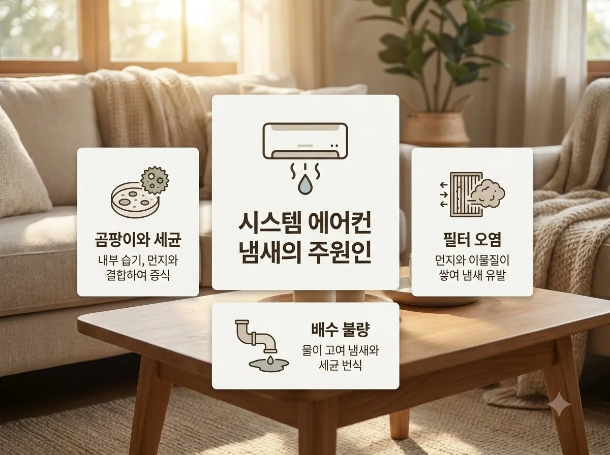 시스템 에어컨 냄새 제거법, 2026년 자동건조 기능 활용 가이드