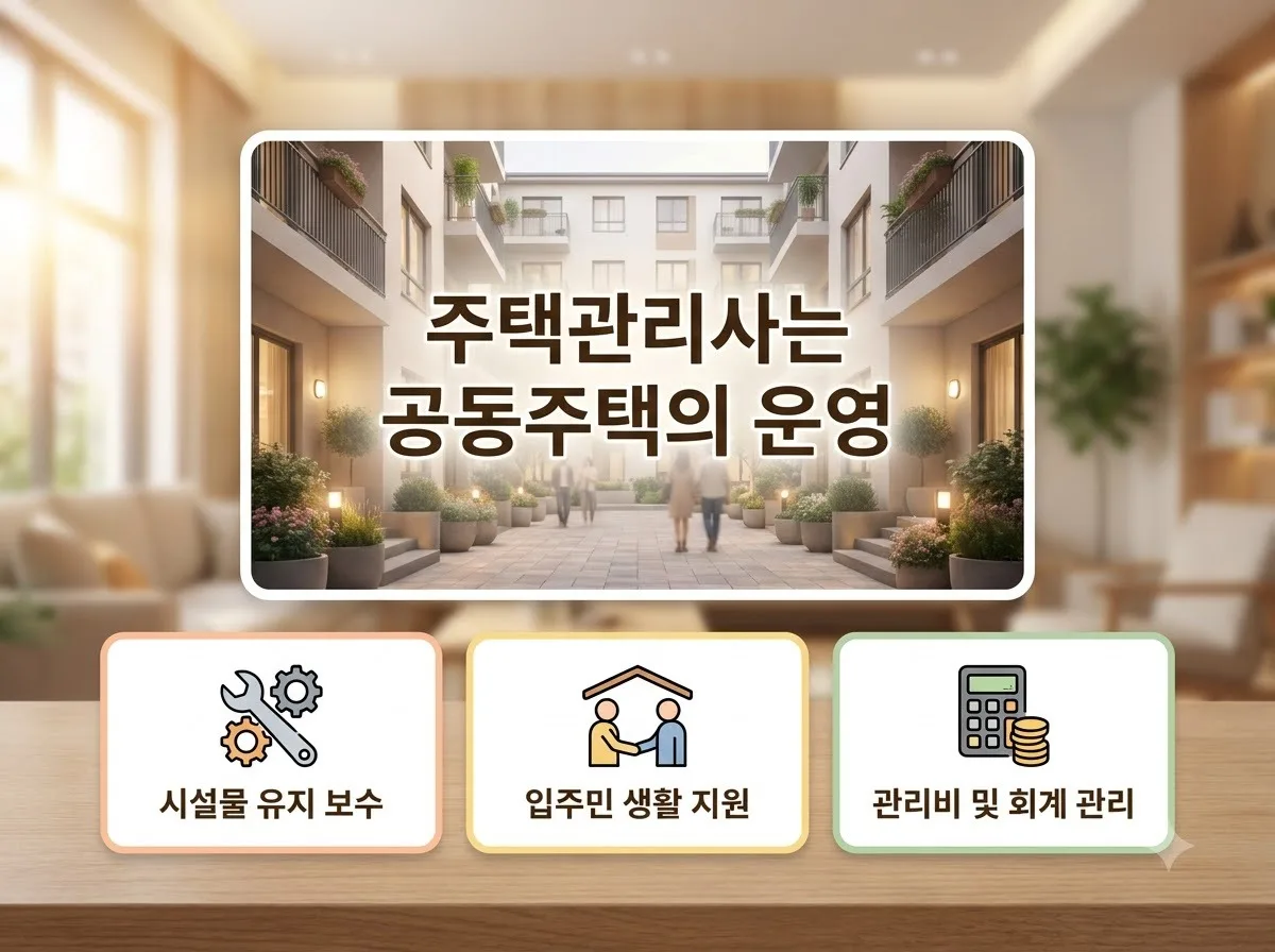주택관리사 자격증 취득 후 어떤 일을 할까? 실질적인 근무 형태와 3가지 직무 범위