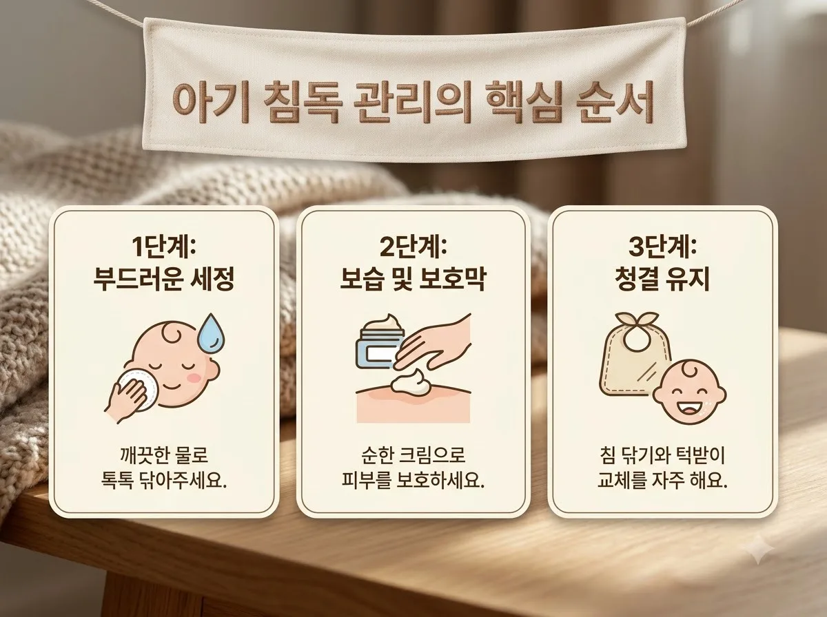 아기 침독 크림 바르는 시기 2026년 기준 수딩젤 보습크림 사용 순서