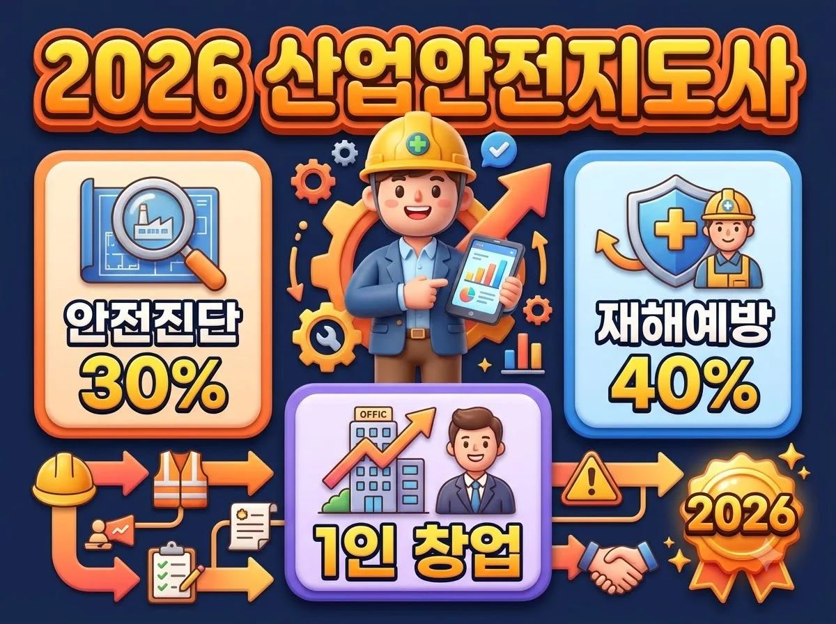 산업안전지도사 업무와 활용분야 3가지 및 2026년 전망