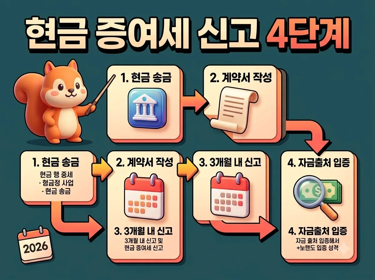 성년 자녀 현금 증여세 면제한도 5천만원과 2026년 신고 기준 총정리 이미지 2