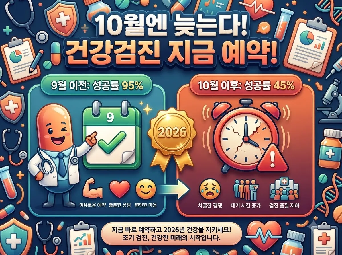 올해 건강검진 대상자 조회, 10월 밀리기 전에 확인하는 법