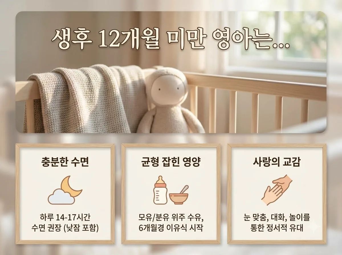 가을밤 아기 이불 덮어줘도 될까? 2026년 신생아 안전수면 가이드