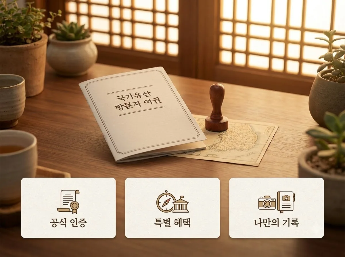국가유산 방문자 여권 신청 방법과 챙겨야 할 준비물 3가지 핵심을 요약한 대표 썸네일 이미지