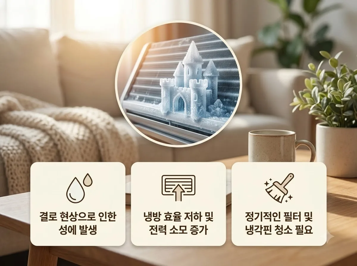 에어컨 셀프 세정제 부식 위험, 올바른 핀세정제 사용법 핵심을 요약한 대표 썸네일 이미지