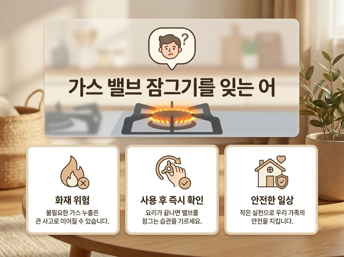 가스 불 깜빡하는 어르신 댁 30분 자동 소화 인덕션 선택 기준 핵심을 요약한 대표 썸네일 이미지