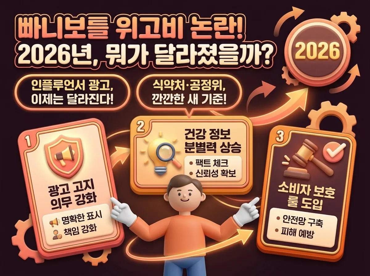 2026년 빠니보틀 위고비 홍보 해명: 지금 꼭 알아야 할 3가지 변화