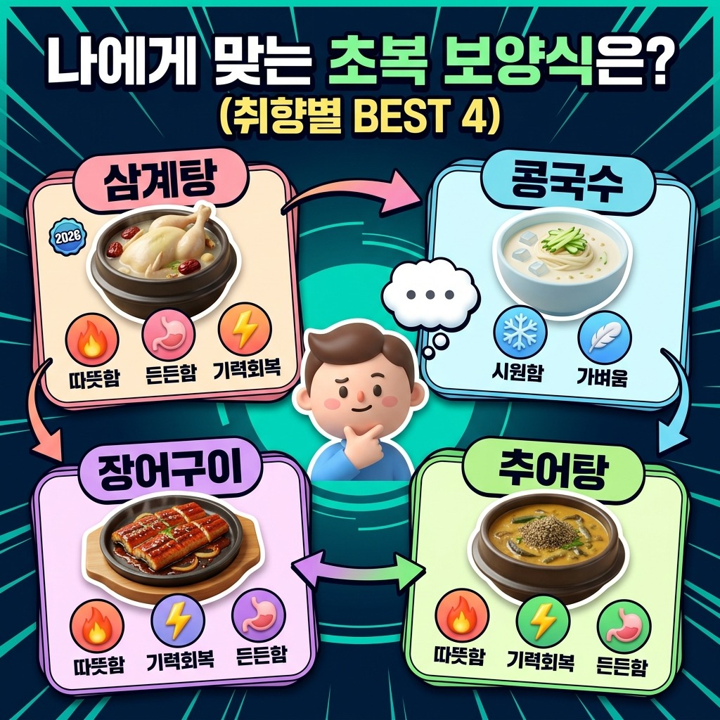 2026년 초복, 무더위 이기는 보양식 BEST 5: 당신의 선택은? 이미지 2