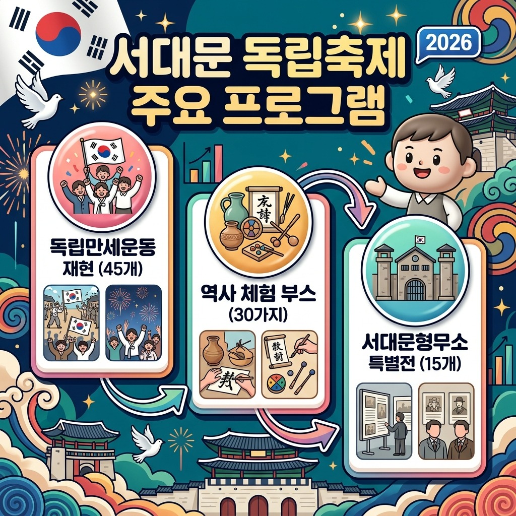 서대문 독립축제 2026, 놓치면 아쉬운 3가지 관람 팁 이미지 2