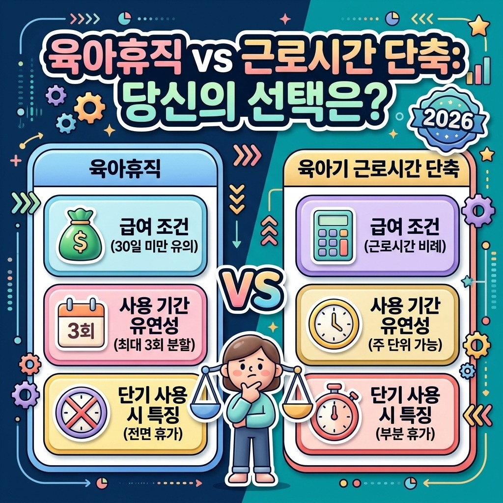 2026년 단기 육아휴직 1주일 신청, 숨겨진 조건과 급여는? 이미지 1