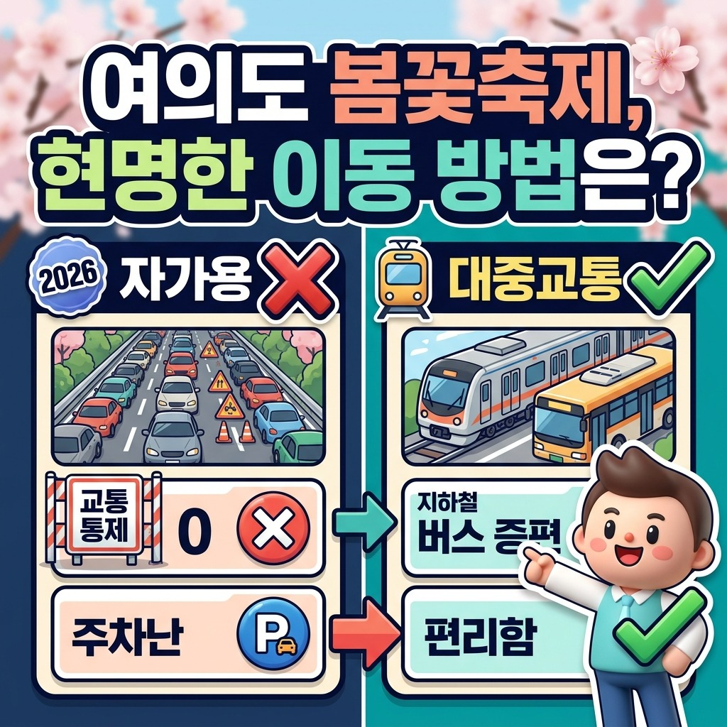 2026 영등포 여의도 봄꽃축제, 실패 없는 방문 위한 핵심 주의점 3가지 이미지 1