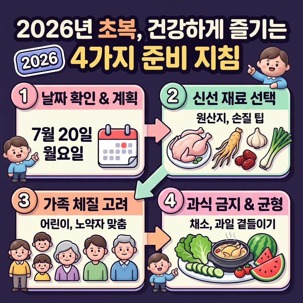 2026년 초복, 놓치기 쉬운 보양식 5가지 선택 가이드 이미지 1