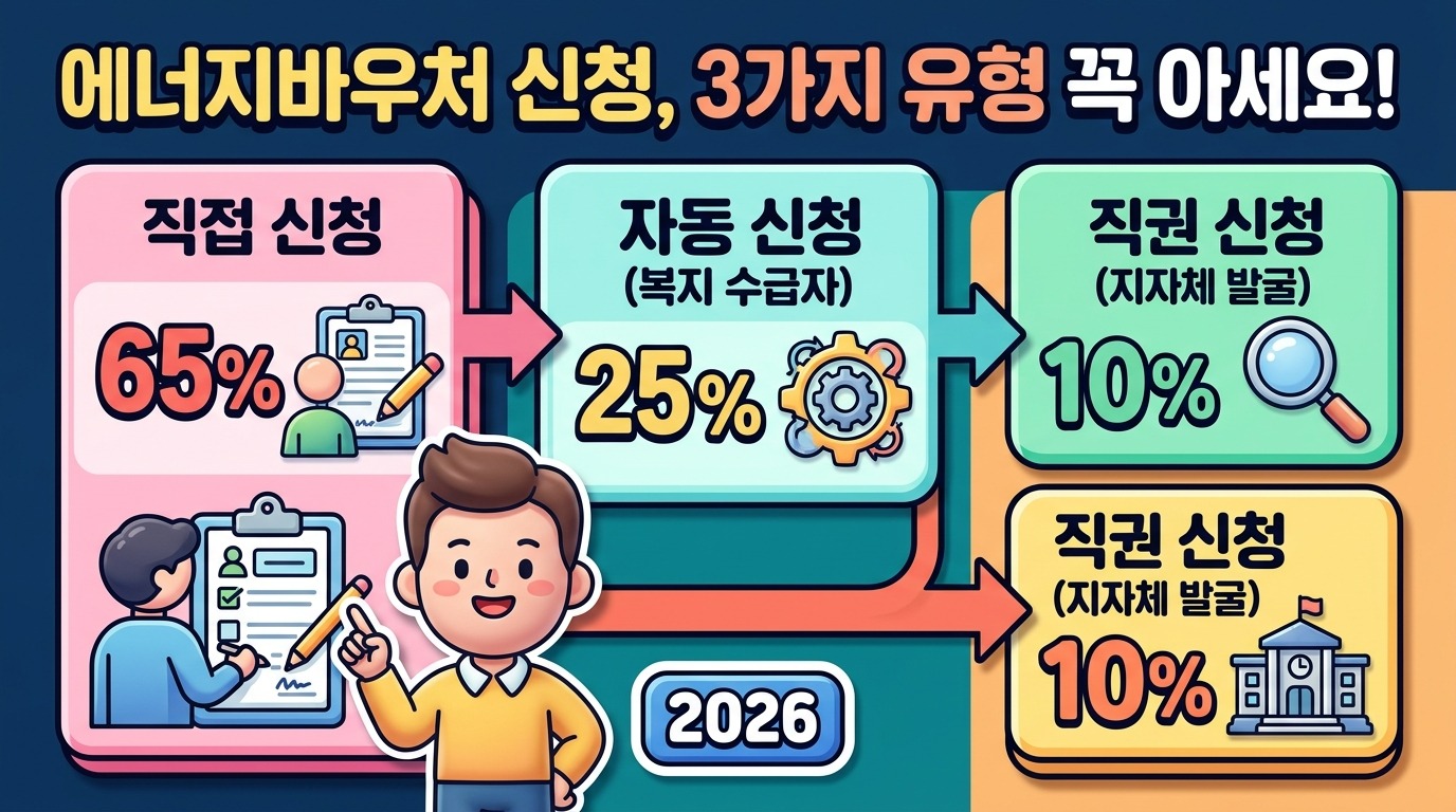 2026년 에너지바우처, 나도 자동지급 될까? 흔한 오해와 신청 방법 3가지 이미지 1