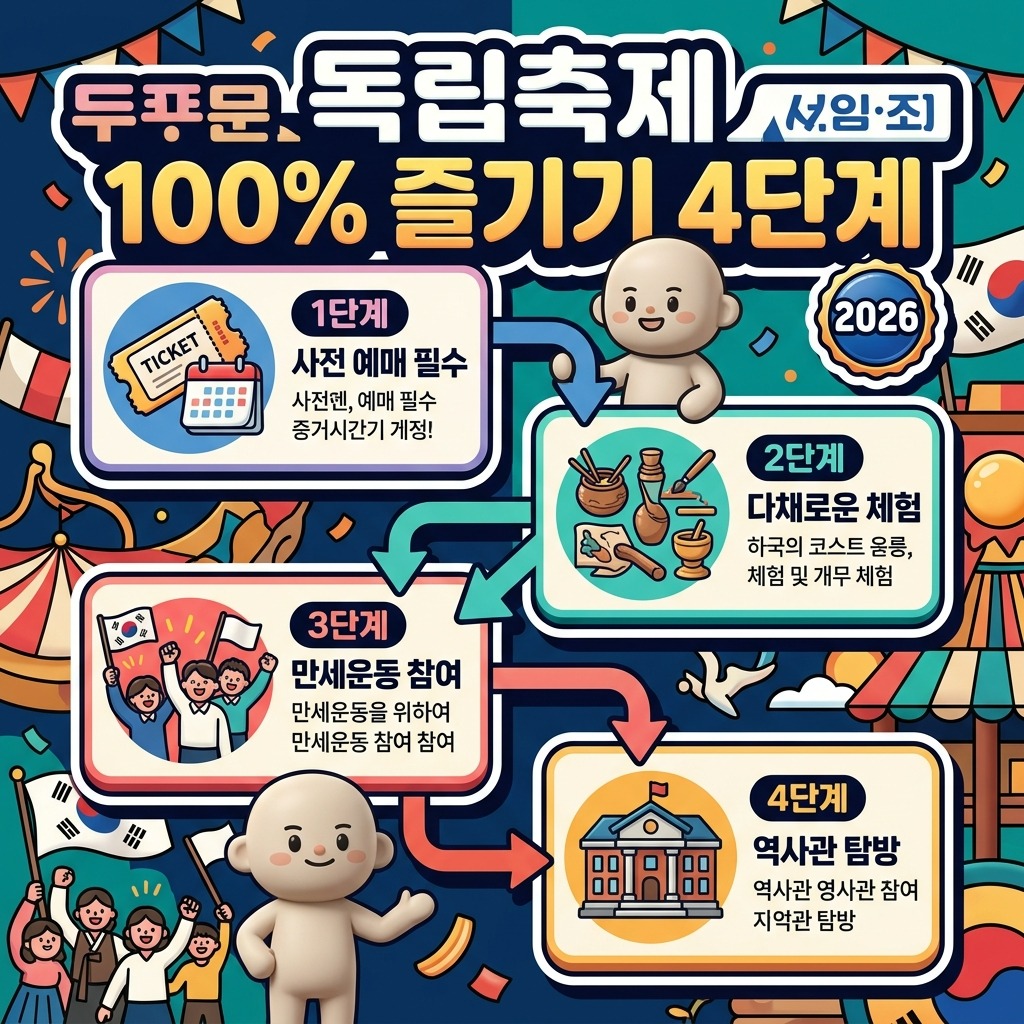 서대문 독립축제 2026, 놓치면 아쉬운 3가지 관람 팁 이미지 1