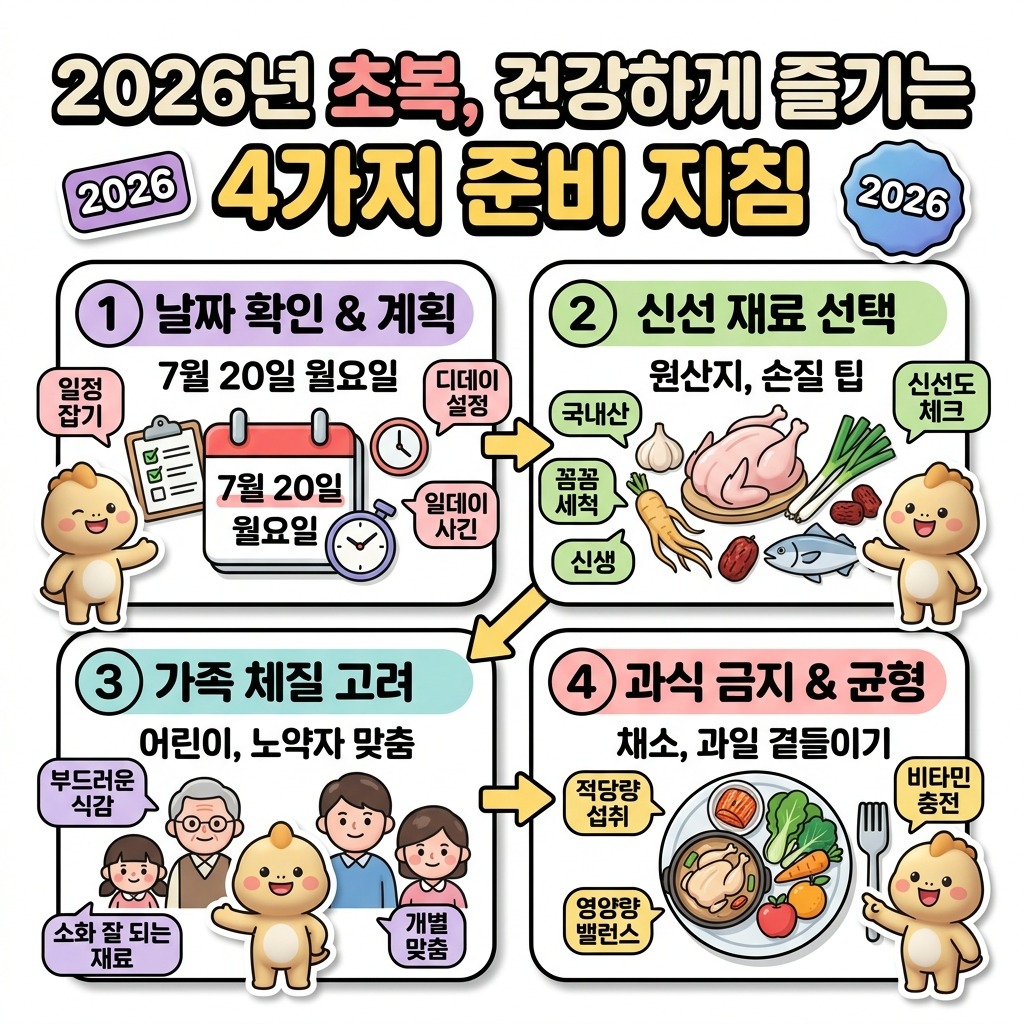 2026년 초복, 놓치기 쉬운 보양식 5가지 선택 가이드 이미지 2