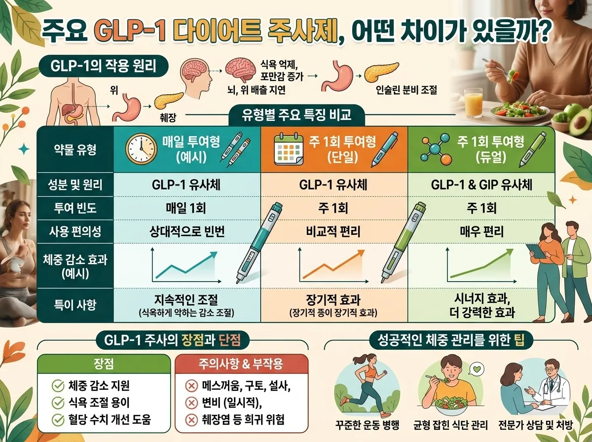 GLP-1 다이어트 주사, 2026년 현명한 선택을 위한 5가지 오해와 진실 이미지 2
