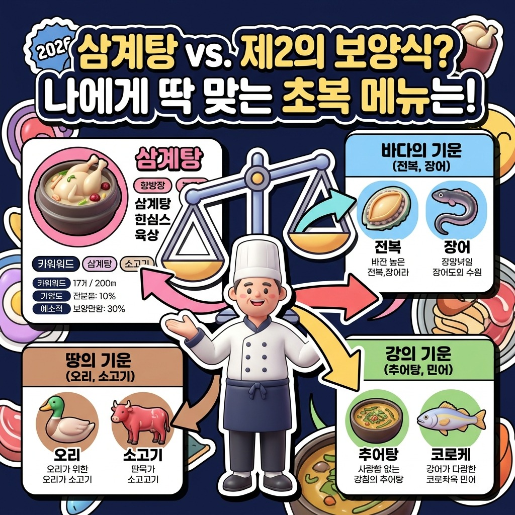 초복, 삼계탕 외 몸보신 음식 7가지: 의외의 선택과 주의점 이미지 1