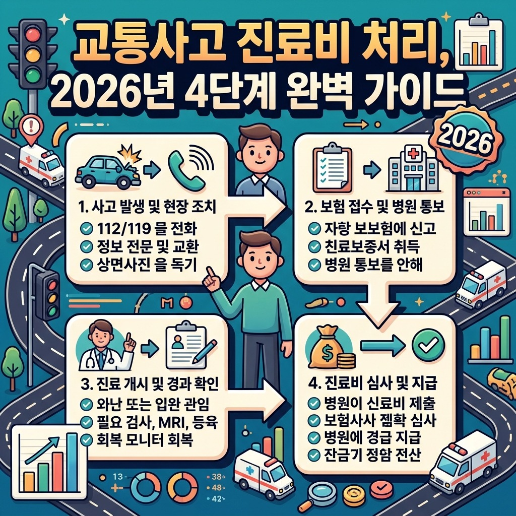 교통사고 진료비, 2026년 자동차보험 우선 처리 3가지 오해와 함정 이미지 1
