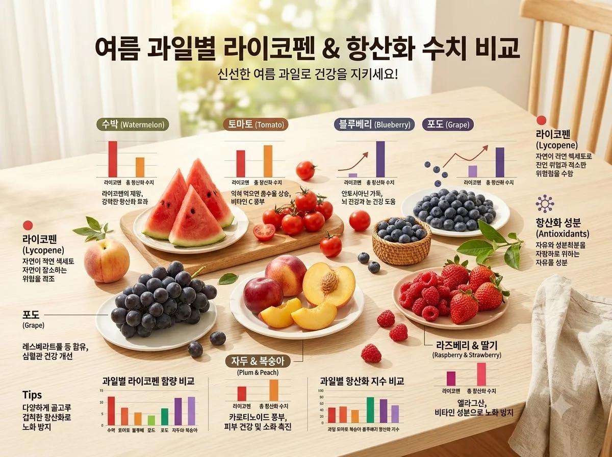 유방암 환자 여름 제철 음식 5가지와 2026년 꼭 지킬 식단 수칙 이미지 2
