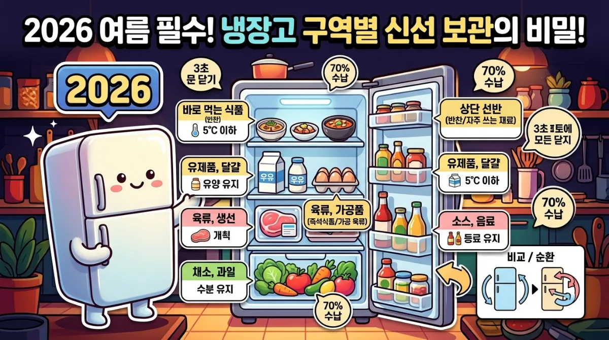 무더운 날씨 냉장고 정리, 음식 상하는 것 막는 5가지 비결 이미지 2