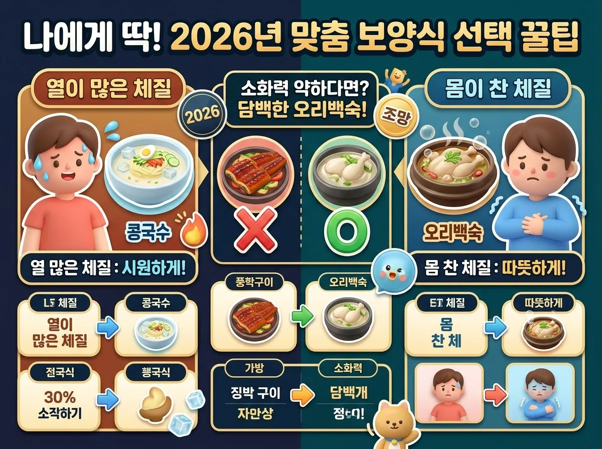 2026년 복날, 삼계탕 외 몸 챙길 보양식 5가지 주의점 이미지 1