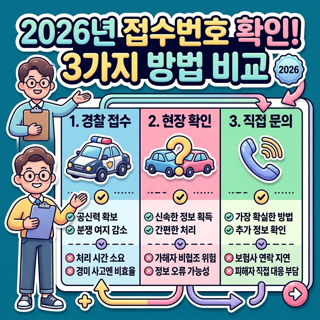 가해자 보험사 접수번호, 2026년 확실히 받는 3가지 방법 이미지 2