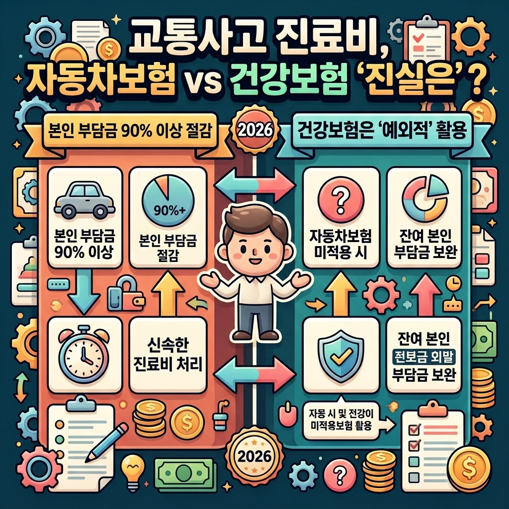 교통사고 진료비, 2026년 자동차보험 우선 처리 3가지 오해와 함정 이미지 2