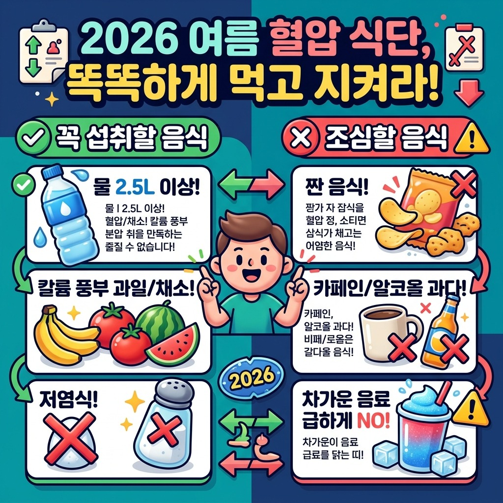 더위 속 혈압 관리, 2026년 여름 건강을 위한 3가지 오해와 해법 이미지 2