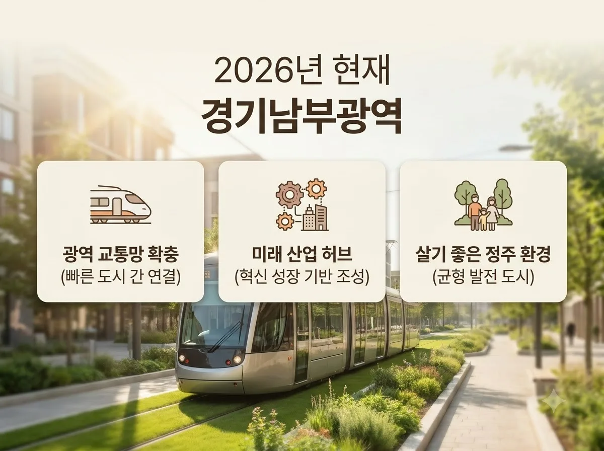 경기남부광역철도 2026년 추진 현황과 국가철도망 반영 가능성 분석