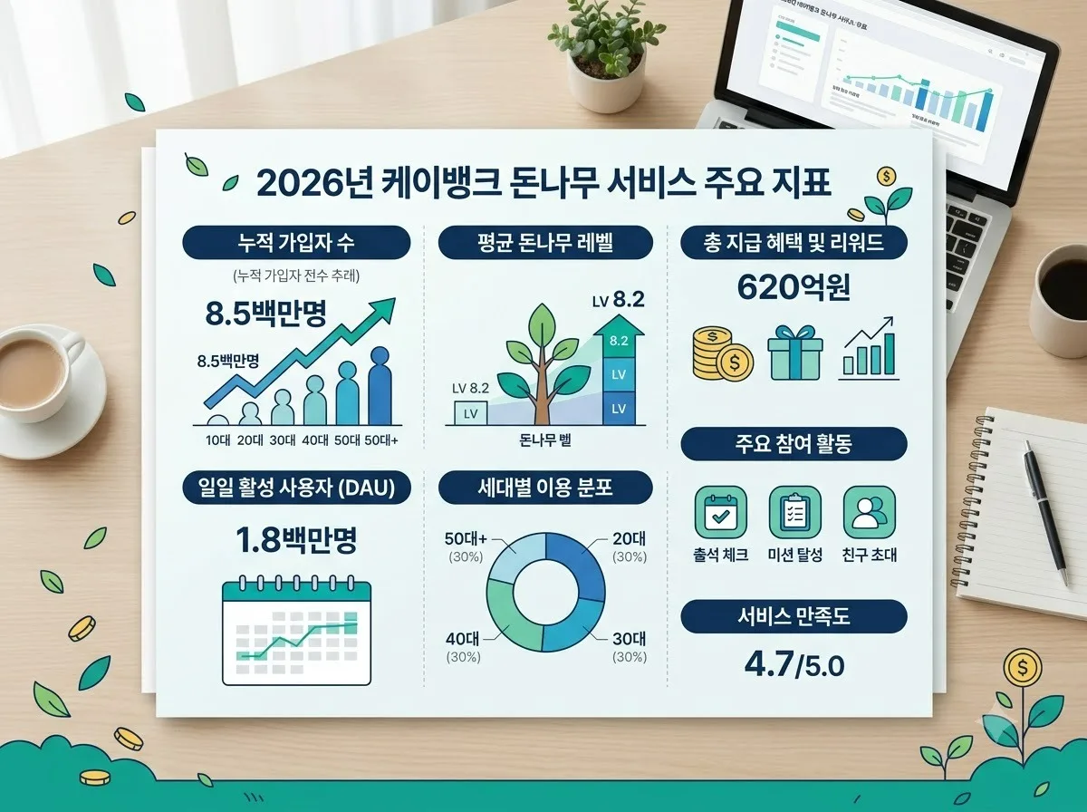 케이뱅크 돈나무 키우기 2026년 참여 방법과 수익 극대화 팁 이미지 1