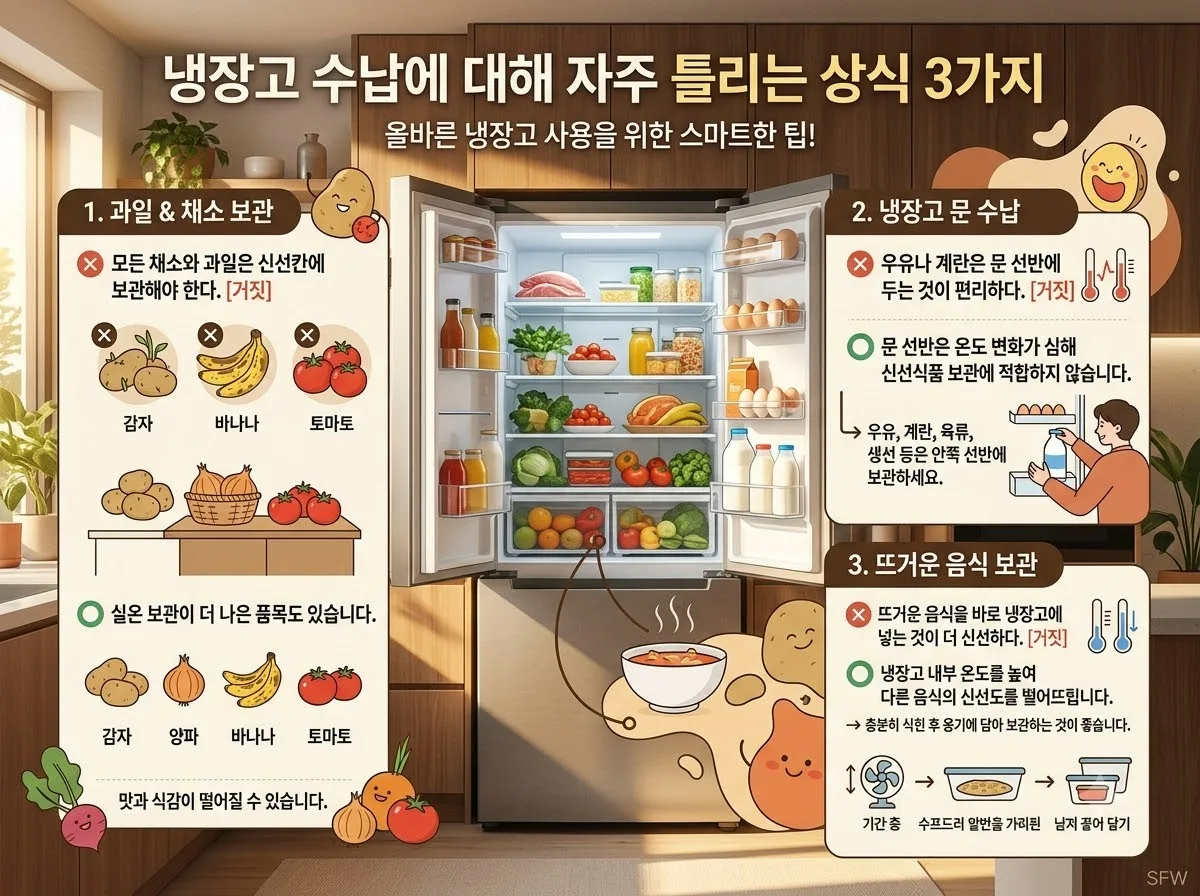 전기세 줄이는 냉장고 보관 방법, 2026년 필수 절약 수칙 5가지 이미지 1