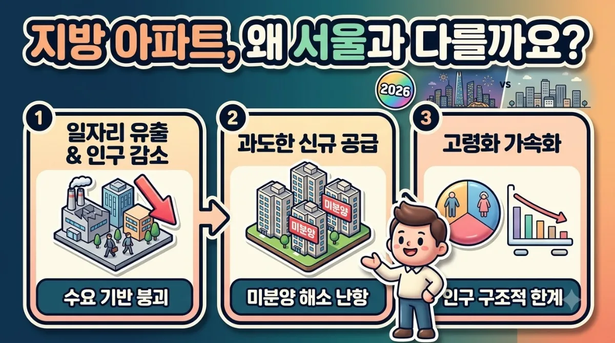 지방 아파트 시장 서울과 다른 이유 3가지와 매수 주의점 이미지 1