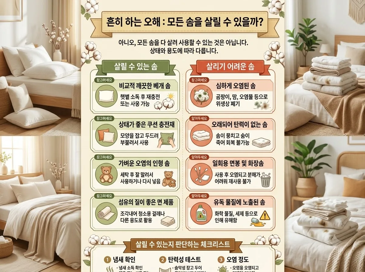 낡은 이불솜 살리는 솜틀기 비용과 2026년 기준 교체 시기 총정리 이미지 2
