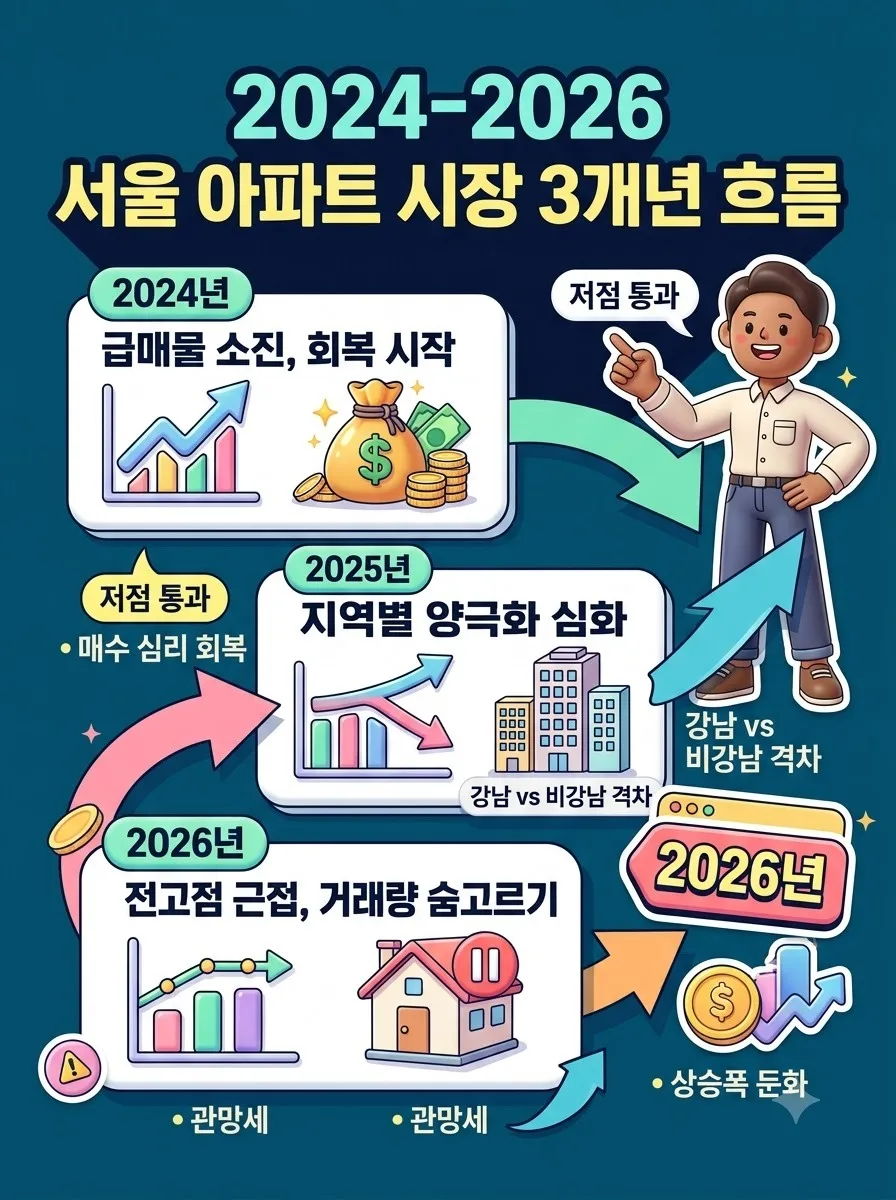 서울 아파트 실거래가 어디까지 올라왔나: 2026년 내 집 마련 분석 이미지 1