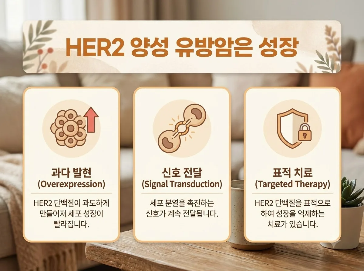 HER2 양성 유방암 특징 4가지와 2026년 최신 초기 발견 가이드