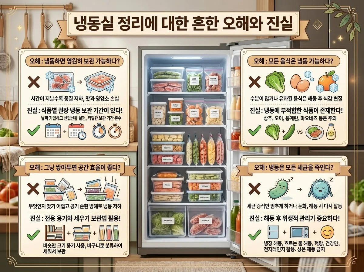 냉동실 정리로 2026년 전기요금 줄이는 5가지 실천법 이미지 2
