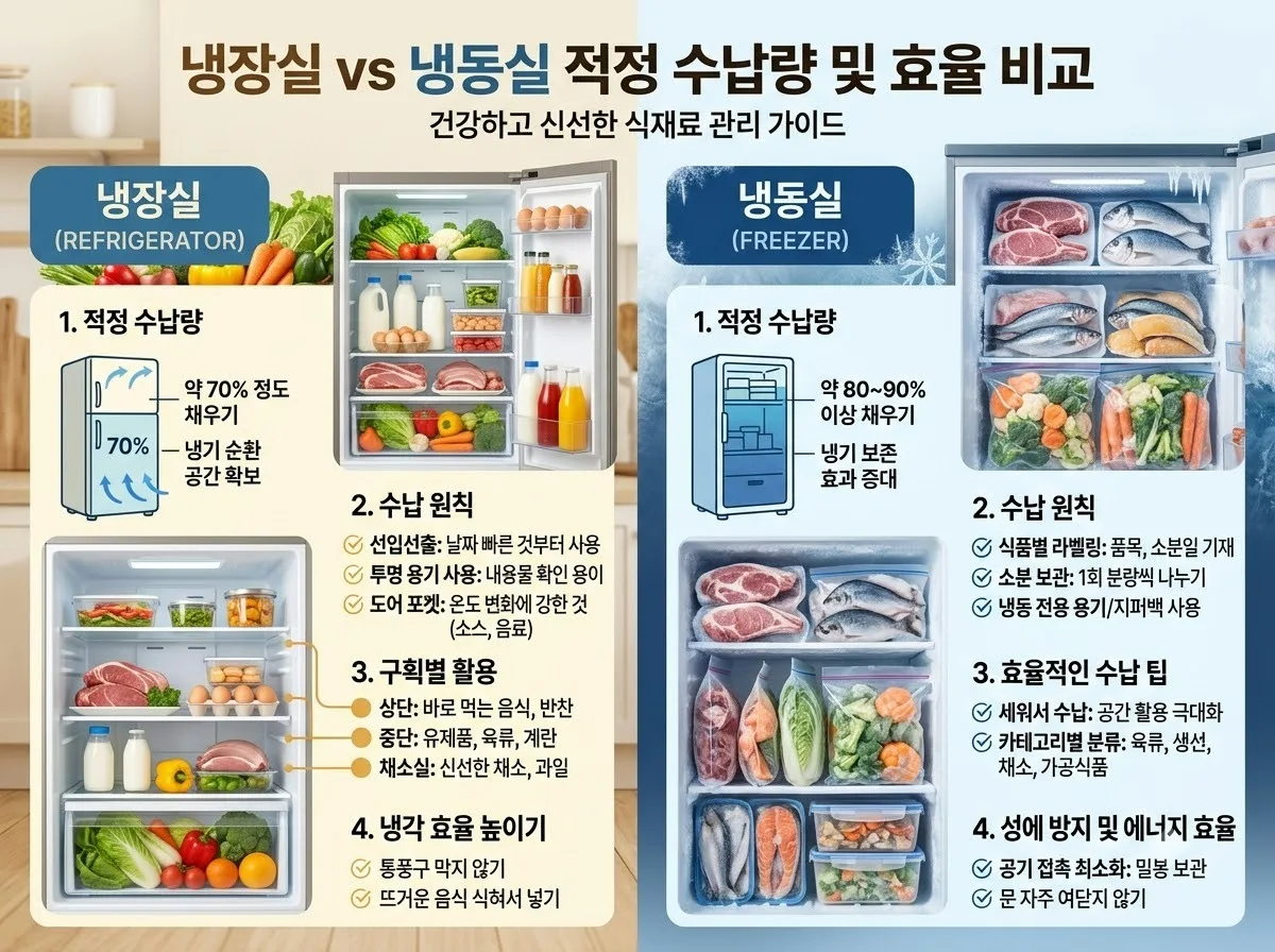 전기세 줄이는 냉장고 보관 방법, 2026년 필수 절약 수칙 5가지 이미지 2